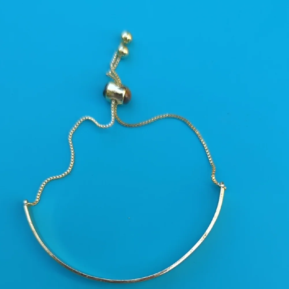 Inspirational Gold Tone Bracelet